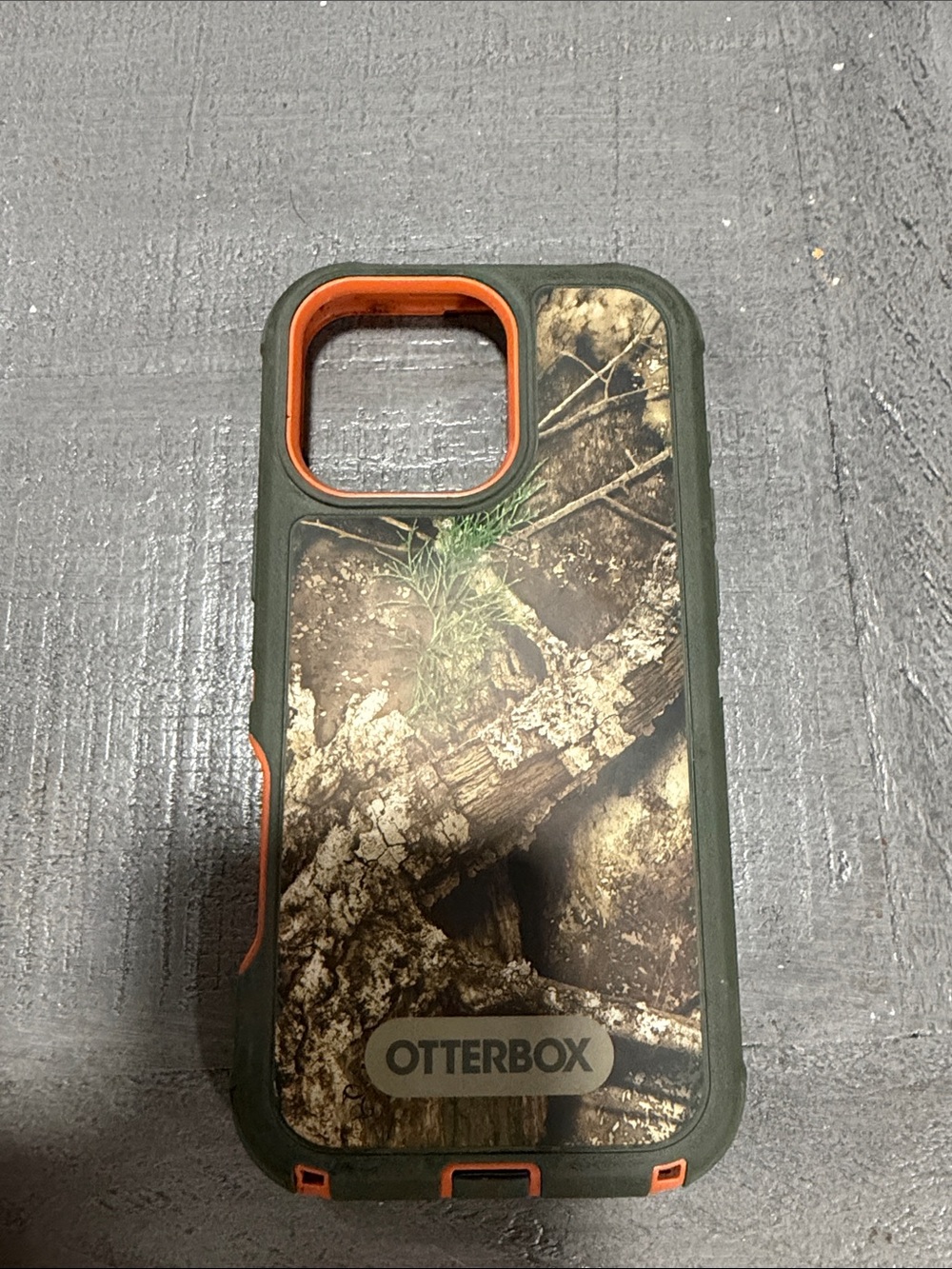 OtterBox Realtree Camo Green and Orange Protective iPhone Case